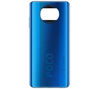 Vitre arrière pour Xiaomi Poco X3 Original Service Pack Xiaomi Bleu