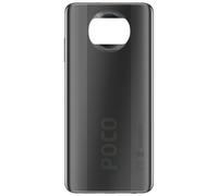 Vitre arrière pour Poco X3 Original Service Pack Xiaomi Gris Foncé