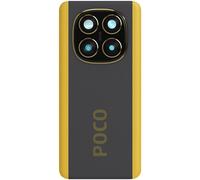 Vitre arrière pour Xiaomi Poco X7 Original Service Pack Xiaomi Noir Noir