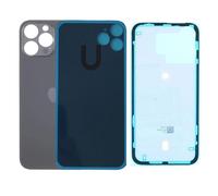 Vitre Arriere Remplacement iPhone 12 Pro Max Graphite Gris avec Autocollant