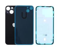 Vitre Arriere Remplacement iPhone 13 Mini Minuit Noir +Autocollant Preinstalle