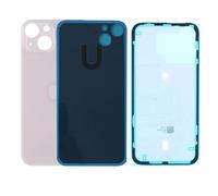 Vitre Arriere Remplacement iPhone 13 Rose Pink avec Autocollant Preinstalle