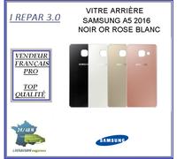 Vitre Arrière Samsung A5 2016 A510 Noir Blanc Or Rose