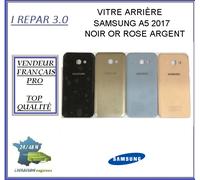 Vitre Arrière Samsung A5 2017 A520 Noir Argent Or Rose