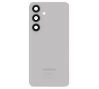 Vitre arrière - SAMSUNG - Galaxy S24 - Argent - Installation simplifiée - Adhésif intégré