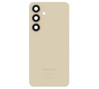 Vitre arrière - SAMSUNG - Galaxy S24 Plus - Beige - Installation simplifiée - Adhésif intégré