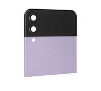 Vitre Arrière Supérieure pour Samsung Galaxy Z Flip 4 avec Écran Externe Lavande