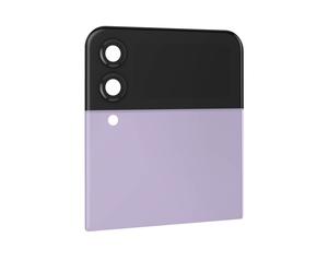 Vitre Arrière Supérieure pour Samsung Galaxy Z Flip 4 avec Écran Externe Lavande