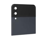 Vitre Arrière Supérieure pour Samsung Galaxy Z Flip 4 Écran Externe Bleu nuit