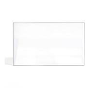 Vitre Austroflamm TRIA - Verre Rectangle pour poêle à Bois - 617 x 298 mm (L1 x H1) - 4 mm