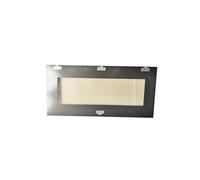 VITRE DE FACADE DE PORTE NOIRE POUR FOUR SMEG - 692533653