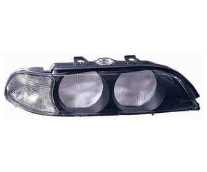 Vitre de phare avant droit avec clignotant blanc pour BMW E39 jusqu'au ->09/00