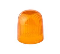 Vitre de Phare Balise Ronde Jaune ( Ambre Gris