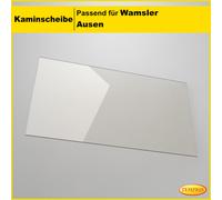 Vitre De Poêle Pour Wamsler, Vitre D'Extérieur Et Vitre De Cheminée