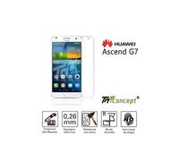 Vitre de protection écran - Huawei Ascend G7 - TM Concept - Verre trempé HQ (0,26mm Bords arrondis)