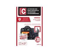 CARUBA Vitre de protection en verre pour écran 4,3' (2 ex)