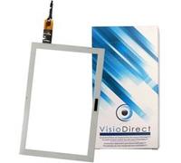 Accessoires Tablette VISIODIRECT Vitre ecran tactile pour Acer ICONIA ONE 10 B3-A40FHD-K4BX blanc tablette - -