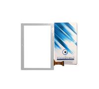 Visiodirect® Vitre ecran tactile pour Logicom MBOT T101 WJ1358 FPC V2.0 Tablette blanc Blanc