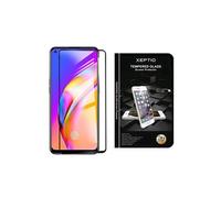 Vitre en verre trempé Full cover noir pour Oppo A94 5G -