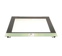 VITRE FACADE DE PORTE INOX POUR FOUR ELECTROLUX - 140144772070
