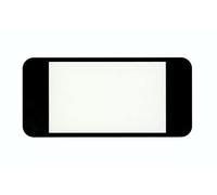 Vitre frontale pour écran supérieur compatible avec la Nintendo 2DS XL, Alle Farben:noir