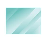 Vitre Godin EQUIRRE - Verre Rectangle pour poêle à Bois - 603 x 390 mm (L1 x H1) - 4 mm
