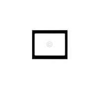 Vitre intérieure pour porte de four compatible avec 481010545252