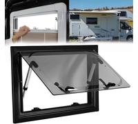 Vitre Latérale pour Camping-Car, Vitre Latérale Teintée pour Caravane, Fenêtre Basculante pour Camping-Car Fenêtre Battante pour Caravane, Fourgon, 800x400mm