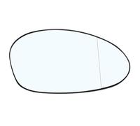 Vitre Miroir Chauffant Avant Gauche Droit Pilote D'aile Verre Blanc Bleu Pour BMW E81 E87 E82 E88 2004 - 13 E46 E90 E93 05-10 Verre Rétroviseur Compatible(White R)