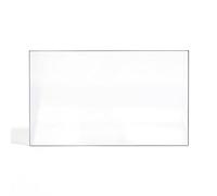 Vitre Panadero Castilla - Verre Rectangle pour poêle à Bois - 372 x 235 mm (L1 x H1) - 4 mm