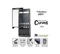 Vitre protection incurvée BlackBerry KEYtwo - Noir