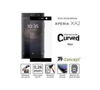 Vitre protection incurvée - Sony Xperia XA2 - Noir