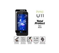 Vitre protection intégrale - HTC U11 - Noir