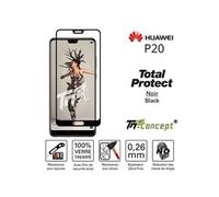 Vitre protection intégrale - Huawei P20 - Noir