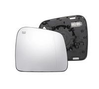 Vitre Retroviseur Chauffant Remplacement De La Glace Du Rétroviseur Intérieur Blanc Avec Dégivrage Pour Grand Pour Cherokee 2011 2012 2013 2014 2015 2016-2020(Left Side)