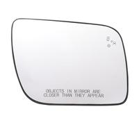 vitre rétroviseur Compatible avec Ford pour Explorer 2011-2019 Verre de rétroviseur côté passager droit avec fonction chauffante d'angle mort étanche grande vision