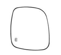 Vitre Retroviseur Gauche Compatible Avec Dodge Pour Grand Pour Caravan 2008 2009 2010 2011 2012-2020 Rétroviseur Intérieur Chauffant Plaque Fixation