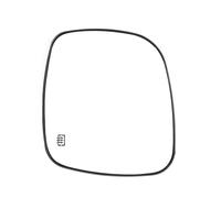 Vitre Retroviseur Gauche Compatible Avec Dodge Pour Grand Pour Caravan 2008 - 2020 Rétroviseur Chauffant En Verre Panneau Plat Avec Plaque De Support