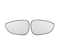 Vitre Rétroviseur Pour Ford Pour Fiesta MK7 2008 2009 2010 2011 2012 2013 2014-2017 Voiture Chauffée Rétroviseur Aile Verre Clair Côté Conducteur Passager(1 Pair)