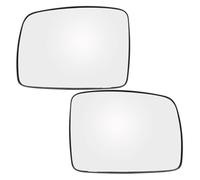 Vitre Rétroviseur Pour Land Pour Rover Pour Discovery 3 Pour Freelander 2 Porte Gauche Droite Rétroviseur Latéral En Verre Chauffé LR017070 Côté Conducteur Passager(Left and Right)