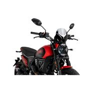 Puig New Generation Sport Ducati Scrambler Full Throttle 2025 Windshield Argenté