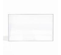Vitre Supra TERTIO 67/69 / 670V / 690V - Verre Rectangle pour Insert - 548 x 345 mm (L1 x H1) - 4 mm autonettoyant
