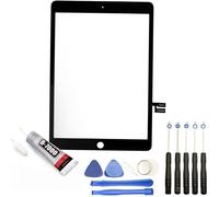 Vitre tactile compatible avec IPad 8 Noir A2828 A2829 A2830 A2270 taille 10.2"" + Kit outils + Colle B7000 Offerte