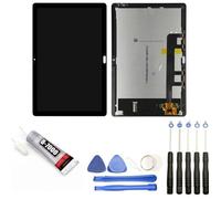 Vitre tactile + Ecran LCD compatible avec HUAWEI M5 Lite BAH2-W19 -BAH2-L09 BAH2-W09 10.1"" Argent (Space Grey)+ Kit outils + Colle
