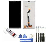 Vitre tactile + ecran LCD compatible avec Sony Xperia L4 6.2"" noir XQ-AD52 XQ-AD51 + Kit outils + Colle B7000 Offerte