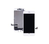 Vitre tactile + ecran lcd retina assemble sur chassis pour iphone 7 blanc