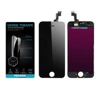 VITRE TACTILE + ECRAN LCD RETINA PREMIUM POUR IPHONE SE NOIR + VERRE TREMPE DE PROTECTION OFFERT-PEGASIA