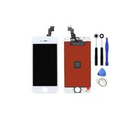 Vitre tactile + écran LCD sur chassis pour iPhone 5C blanc + outils