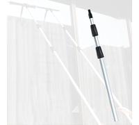 vitre telescopique Nettoyage Nettoyeur De Vitres Extérieur Télescopique, Perche De Nettoyage De Vitres Professionnelle 2 en 1, Équipement De Lavage De Vitres avec(L 3.4M/10.5FT)