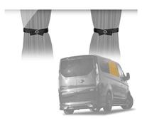 Vitres Latérales Pare Soleil Noir/Gris 50 * 47 Cm Rail Plastique Extensible Latérale Voiture Pare-Soleil Rideau Fenêtre Automatique avec Cordon Élastique pour VW T5 T6 2003-2015 Protege Soleil(Gray)